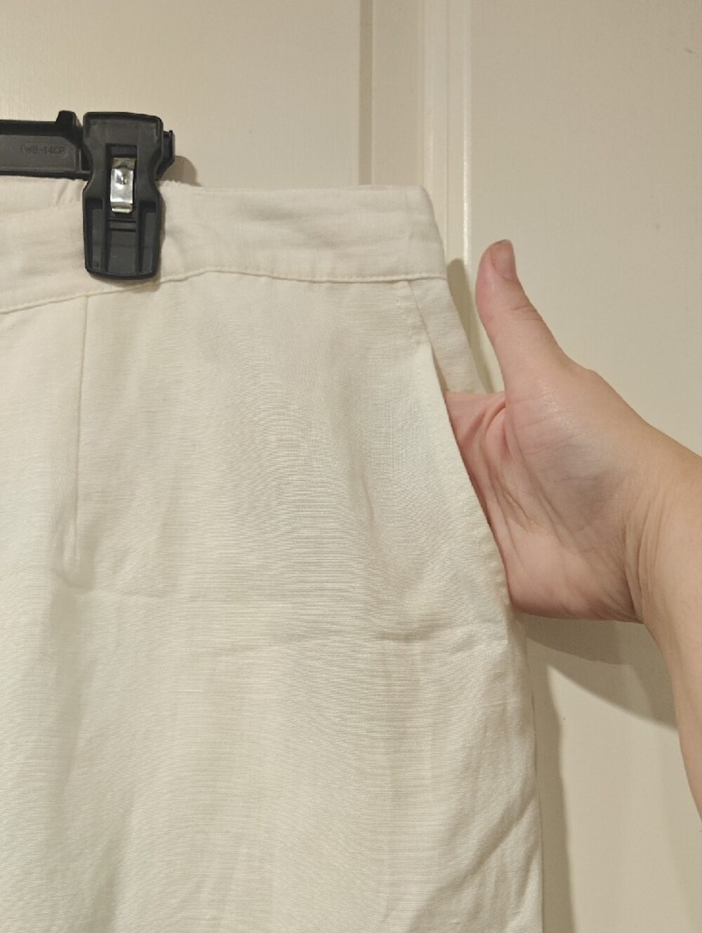 Ruby Rd. White Women's Chinos - Picture 4 of 7